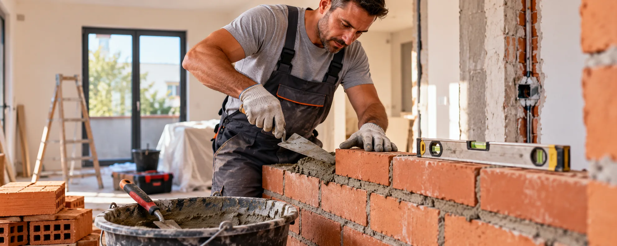 Quanto costa un muratore nel 2026? Prezzi e lavori più comuni — guida MisuraPro